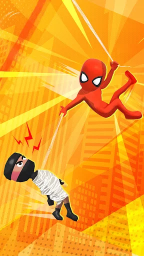 Gameplay screenshot 3 from Web Master: Stickman Superhero - Arcade game